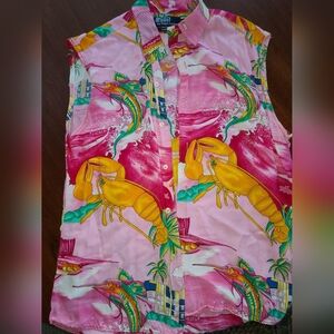 Vintage Ralph Lauren Marlowe South Beach shirt